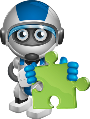 robot - technologie - sciences et techniques - smiley émoticône émoji cartoon clipart illustration - artémotic