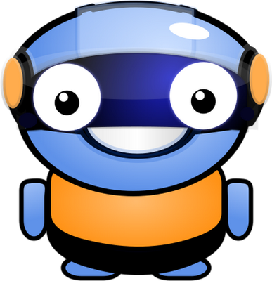 robot - technologie - sciences et techniques - smiley émoticône émoji cartoon clipart illustration - artémotic