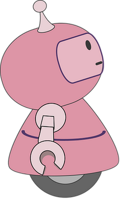 robot - technologie - sciences et techniques - smiley émoticône émoji cartoon clipart illustration - artémotic