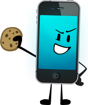 téléphone - technologie - sciences et techniques - smiley émoticône émoji cartoon clipart illustration - artémotic