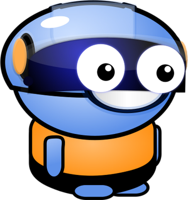 robot - technologie - sciences et techniques - smiley émoticône émoji cartoon clipart illustration - artémotic