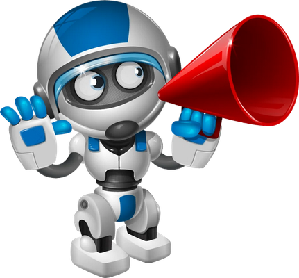 robot - technologie - sciences et techniques - smiley émoticône émoji cartoon clipart illustration - artémotic