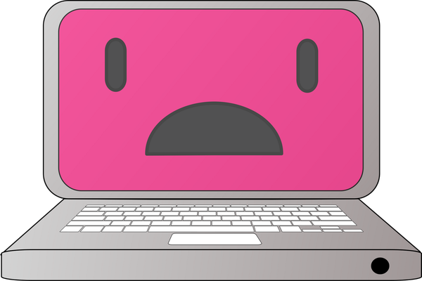 ordinateur - technologie - sciences et techniques - smiley émoticône émoji cartoon clipart illustration - artémotic