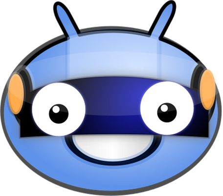 robot - technologie - sciences et techniques - smiley émoticône émoji cartoon clipart illustration - artémotic