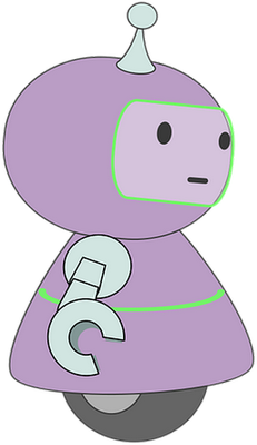 robot - technologie - sciences et techniques - smiley émoticône émoji cartoon clipart illustration - artémotic