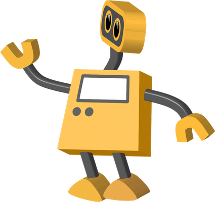 robot - technologie - sciences et techniques - smiley émoticône émoji cartoon clipart illustration - artémotic