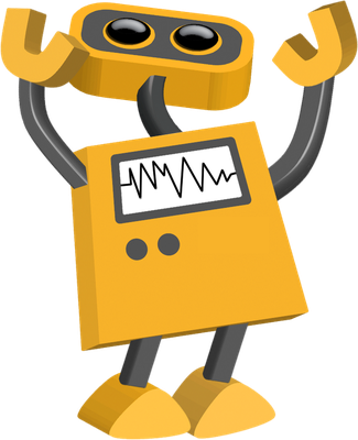 robot - technologie - sciences et techniques - smiley émoticône émoji cartoon clipart illustration - artémotic