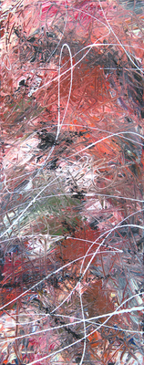 white line - Acryl auf Leinwand,  20x50 cm, 2015,  S. Ulrich