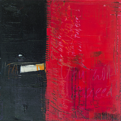 You don't succeed - Acryl auf Leinwand, 60x60 cm, 2016, S. Ulrich - VERKAUFT