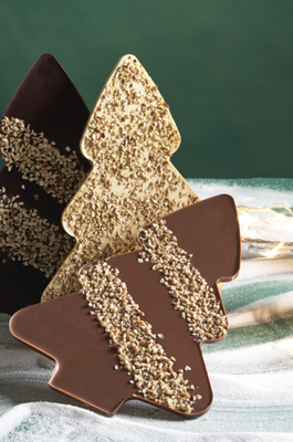 Flat Tree Collection Milk, Dark, White Chocolate (250g)