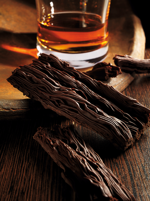 Legendary Scorza dark crumbly chocolate