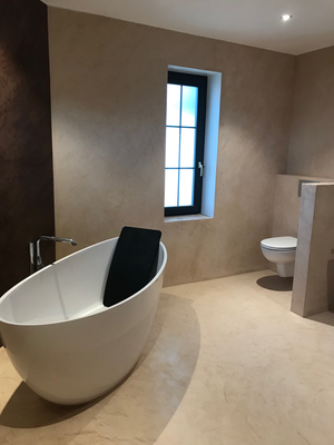 Badezimmer Wandgestaltung Ohne Fliesen