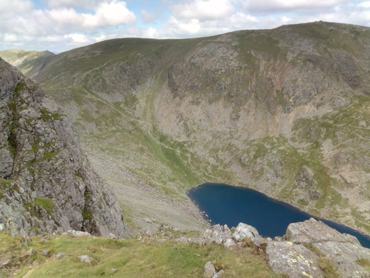 View over the Goats Water, The Coniston Fells, Lake District