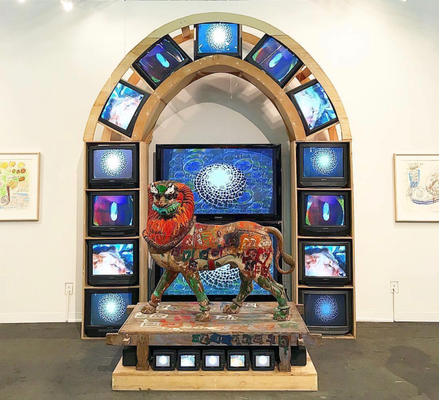 Nam June Paik at Gagosian