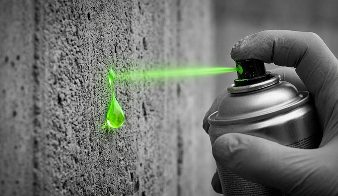 Auftragsgraffiti Spraydose — professionelle Fassadengestaltung bundesweit