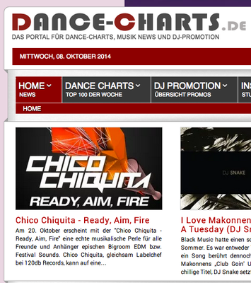 dance-charts.de / Chico Chiquita - Ready, Aim, Fire