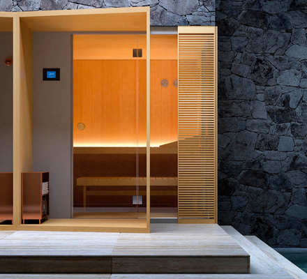 Glass 1989 sauna