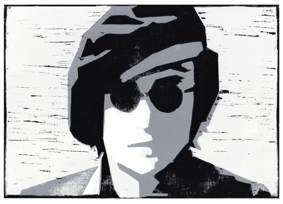 John Lennon, Linolschnitt