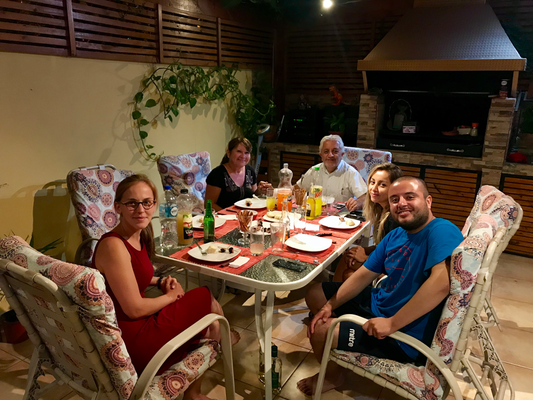 Deutsch-französischer Abend mit Jenny, Manuel, Fran und Ignacio