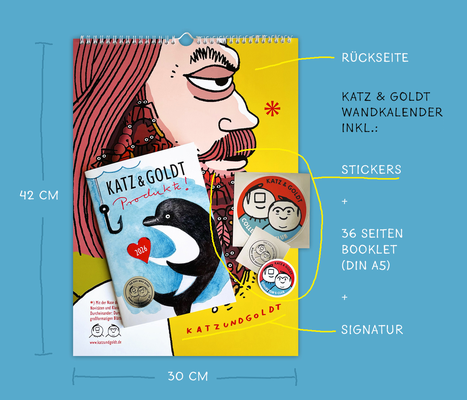 Handsigniert, inkl. 36 Seiten Booklet + 3 Stickers