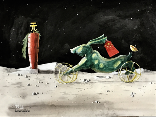 Landung der Raumsonde Chinas auf der Mondrückseite 