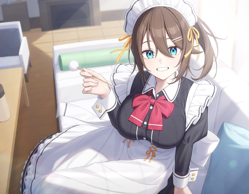 2026/05　じゅじゅっとウェルダン様 「専属メイドの癒しご給仕～元気メイド編～」ジャケットイラスト