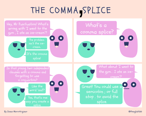 The comma splice