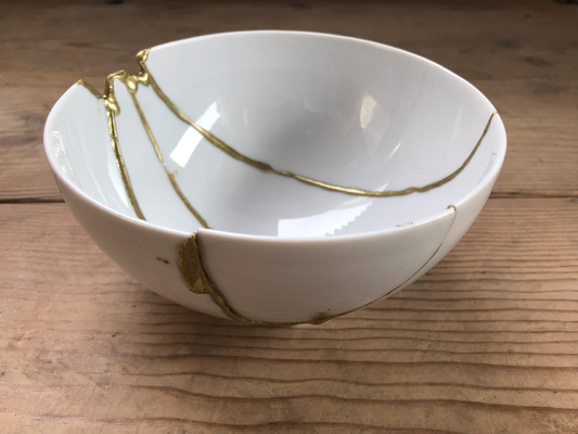 kintsugiworkshop, rouw en verlies, kennismaking, goudlijm, scherven, kintsugi