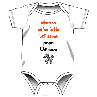 Body con stampa personalizzata per neonati