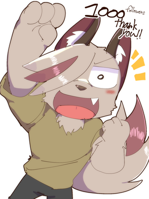 Twitterフォロワー1000人記念