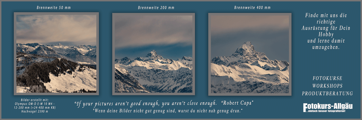 Individuelles Fototraining - Hochvogel Allgäuer Alpen