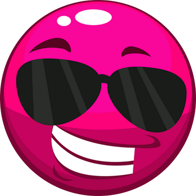 smiley rond - émoji - émoticônes - smiley émoticône émoji cartoon clipart illustration - artémotic