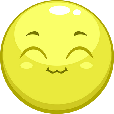 smiley rond - émoji - émoticônes - smiley émoticône émoji cartoon clipart illustration - artémotic