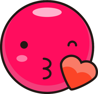 smiley rond - émoji - émoticônes - smiley émoticône émoji cartoon clipart illustration - artémotic