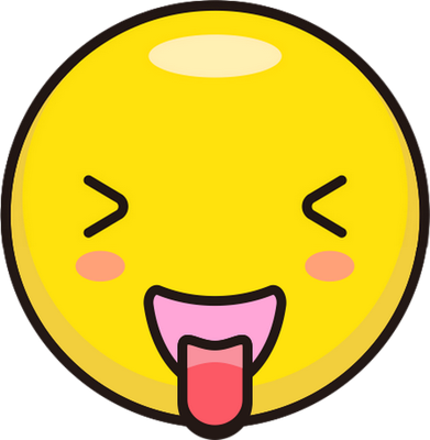 smiley rond - émoji - émoticônes - smiley émoticône émoji cartoon clipart illustration - artémotic