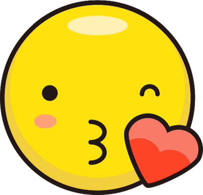 smiley rond - émoji - émoticônes - smiley émoticône émoji cartoon clipart illustration - artémotic
