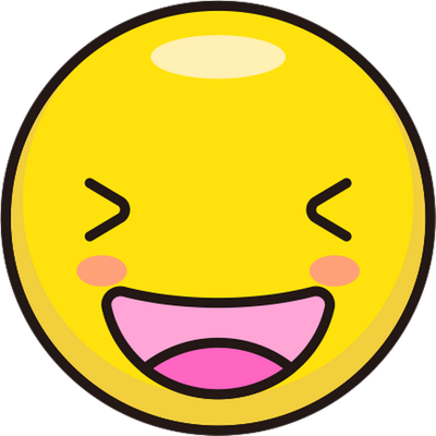 smiley rond - émoji - émoticônes - smiley émoticône émoji cartoon clipart illustration - artémotic