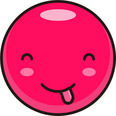 smiley rond - émoji - émoticônes - smiley émoticône émoji cartoon clipart illustration - artémotic