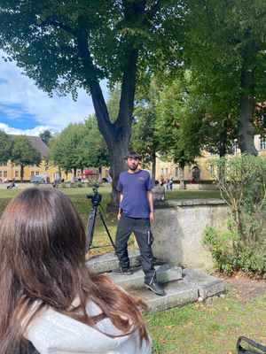 Dreh mit bruno "Film ab"