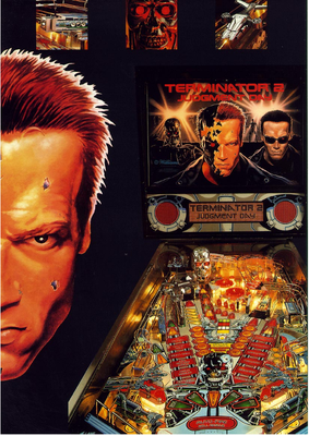 deutscher Flyer "Terminator 2" von Williams