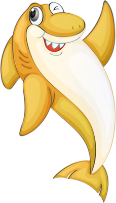 requin - faune aquatique - animaux - smiley émoticône émoji cartoon clipart illustration - artémotic