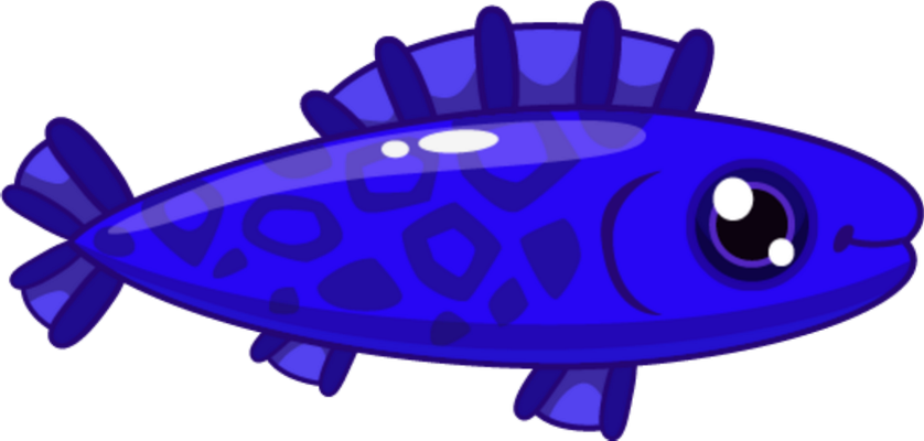 poisson - faune aquatique - animaux - smiley émoticône émoji cartoon clipart illustration - artémotic