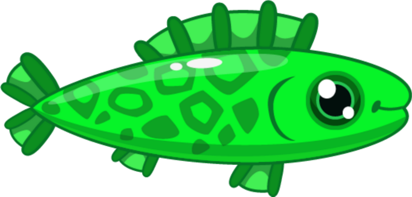 poisson - faune aquatique - animaux - smiley émoticône émoji cartoon clipart illustration - artémotic