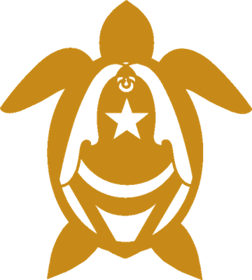 tortue marine - faune aquatique - animaux - smiley émoticône émoji cartoon clipart illustration - artémotic