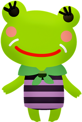 grenouille - faune aquatique - animaux - smiley émoticône émoji cartoon clipart illustration - artémotic
