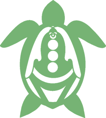 tortue marine - faune aquatique - animaux - smiley émoticône émoji cartoon clipart illustration - artémotic