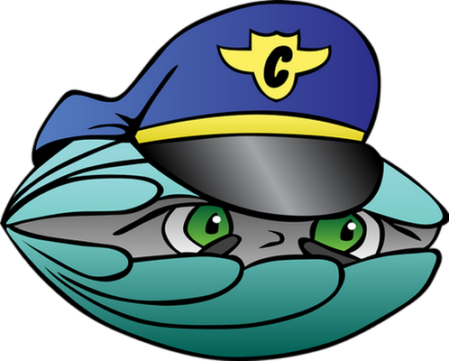 bivalve - faune aquatique - animaux - smiley émoticône émoji cartoon clipart illustration - artémotic