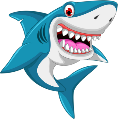 requin - faune aquatique - animaux - smiley émoticône émoji cartoon clipart illustration - artémotic