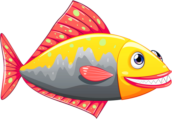 faune aquatique - animaux - smiley émoticône émoji cartoon clipart illustration - artémotic