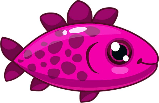 poisson - faune aquatique - animaux - smiley émoticône émoji cartoon clipart illustration - artémotic